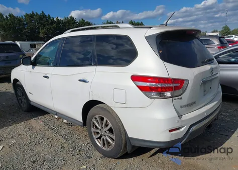 2014 Nissan Pathfinder Hybrid Sv from USA, damaged, VIN 5N1CR2MM3EC635565